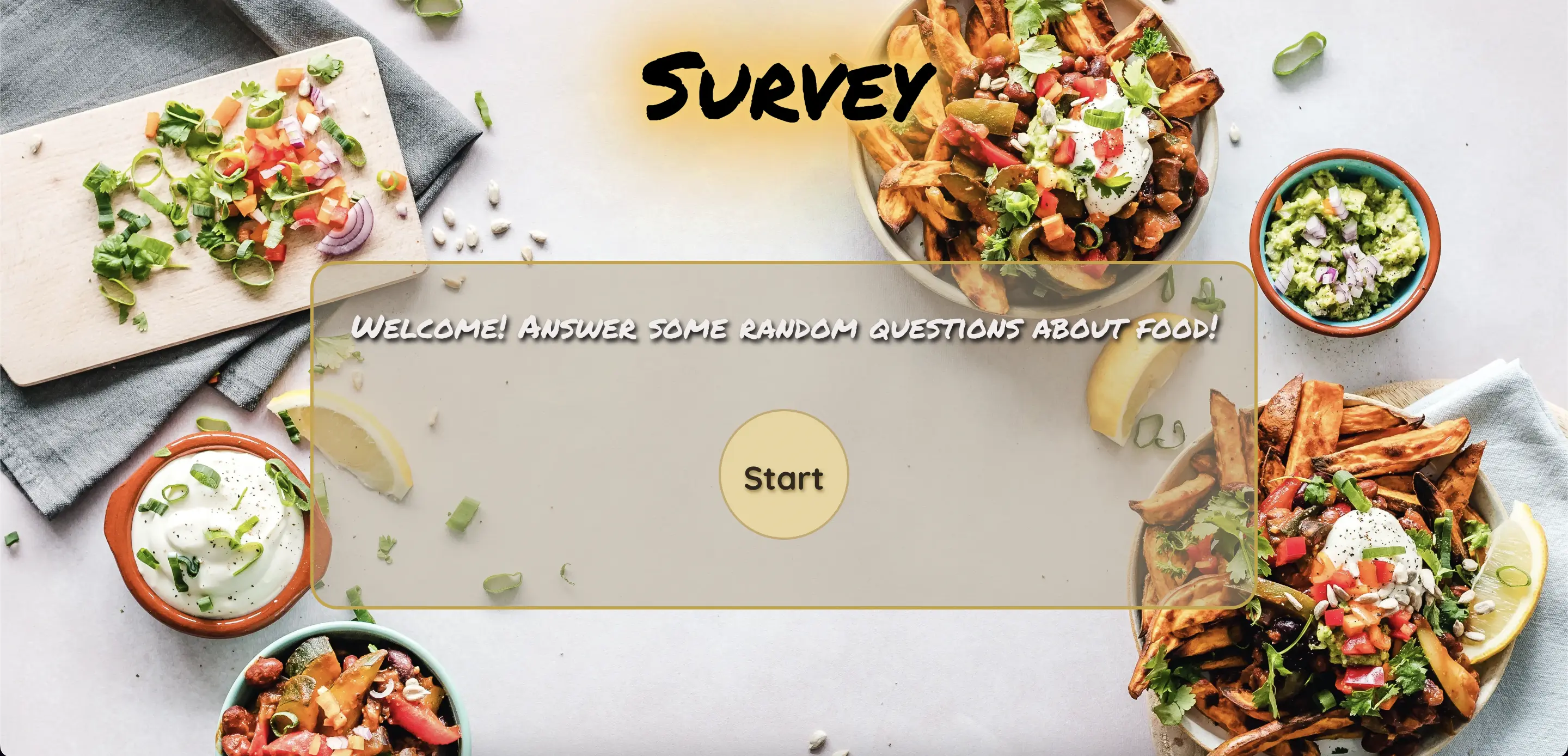 image of project survey